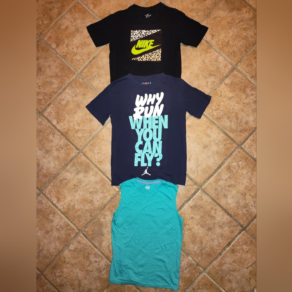 Boys L Nike/Jordan T-Shirt Bundle